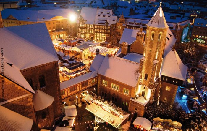 Winterlicher Braunschweiger Weihnachtsmarkt