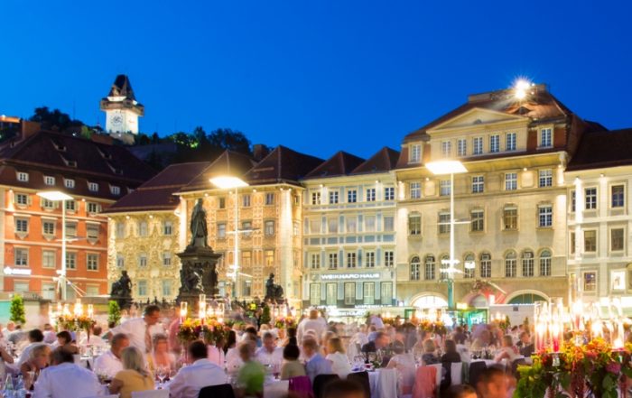 Lange Tafel der GenussHauptstadt Graz