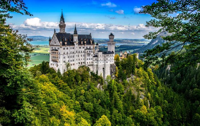 Schloss Neuschwanstein - Burgen und Schlösser - Bodensee-Königssee-Radweg - König-Ludwig-Weg - Reisen mit dem Wohnmobil