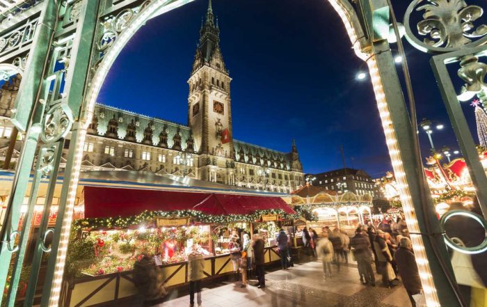 Der Historische Weihnachtsmarkt Hamburg am Rathausmarkt