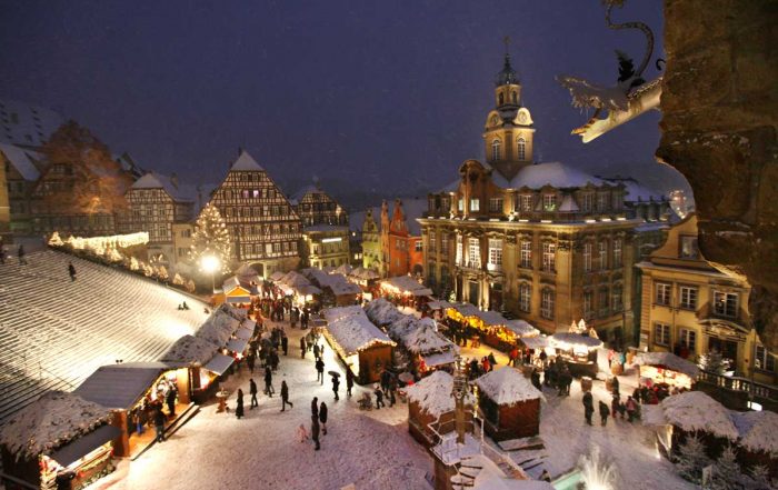 Weihnachtsmarkt Schwäbisch Hall - schöne Weihnachtsmärkte