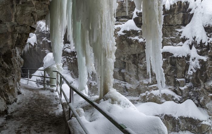 breitachklamm winter wanderweg