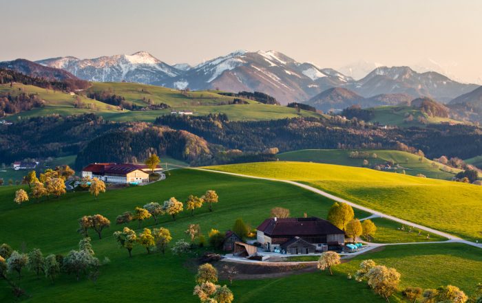 Mostviertel in Österreich - Ybbstalradweg