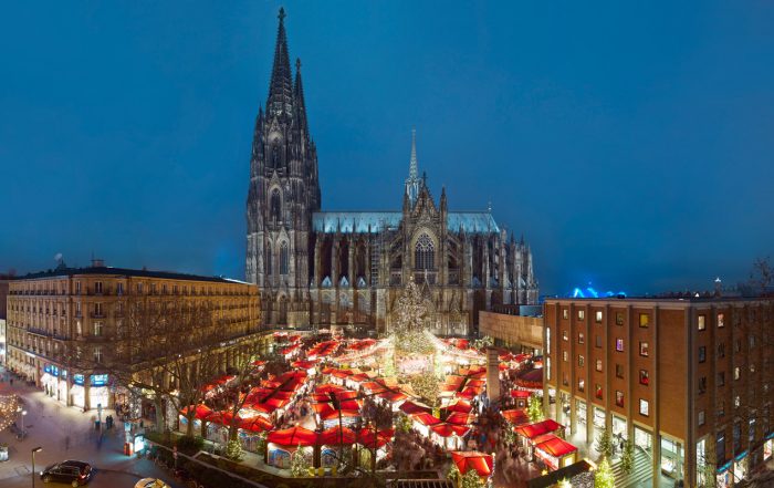 Weihnachtsmarkt am Kölner Dom