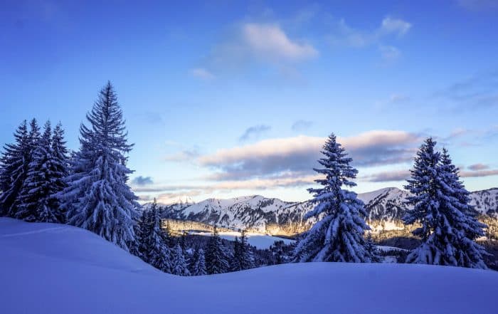 Winter in den Allgäuer Alpen - Winterwanderwege im Allgäu