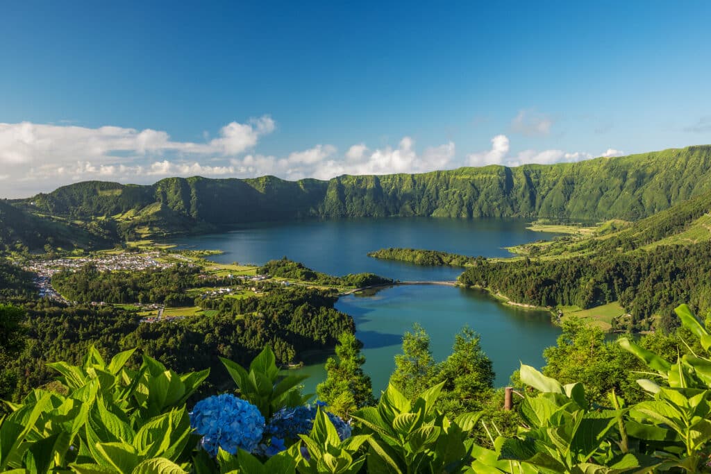 Sete cidades Vulkansee auf Sao Miguel (Azoren)