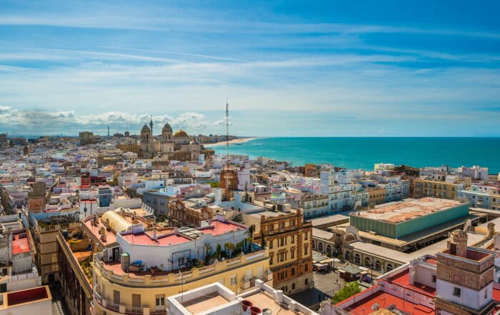 Panorama of Cadiz, Spain