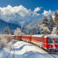 Mit dem Zug durchs winterliche Österreich - Winterziele in Österreich