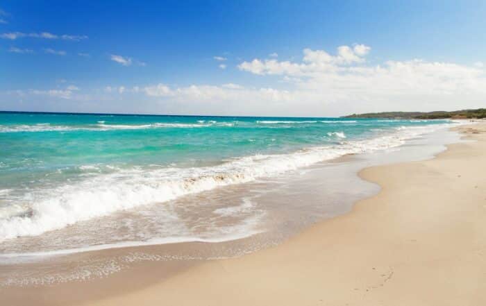 Alimini Beach, Salento, Puglia, Italien - Italienische Küstenorte