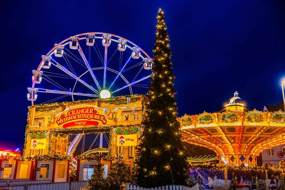 Cranger Weihnachtszauber, Eingang