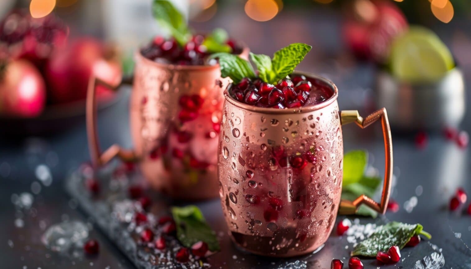 Granatapfel Moscow Mule