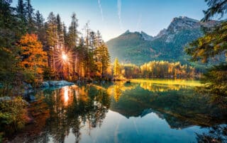 Herbst, Bayerische Alpen - Indian Summer