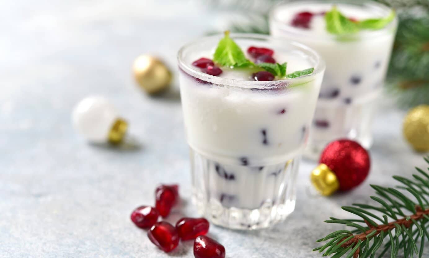 White Christmas Mojito - Weihnachtscocktails