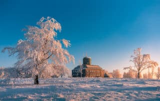 Kahler Asten im Sauerland im Winter - Wochenende im Sauerland