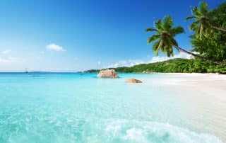 Anse Lazio beach at Praslin island, Seychelles - Strände