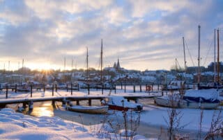 Flensburg im Winter - schlechtes Wetter in Flensburg